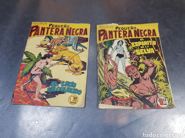 C&oacute;mics: Lote el peque&ntilde;o Pantera Negra 58 y n&uacute;mero 61 - Foto 1