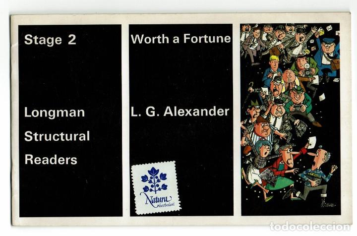 C&oacute;mics: Stage 2 / Lingman Structural Readers / Worth a Fortune / L.G. Alexander / Curso idiomas en comic - Foto 1