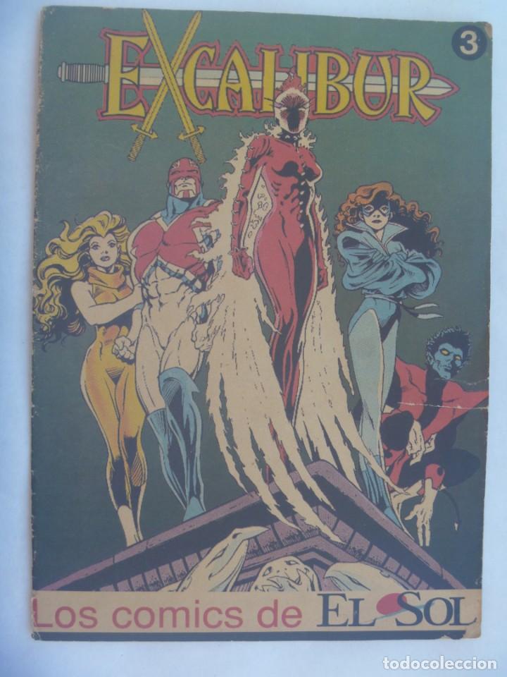 C&oacute;mics: LOS COMIC DE EL SOL , N&ordm; 3: EXCALIBUR. DIA DE MUDANZA .MARVEL COMICS FORUM - Foto 1