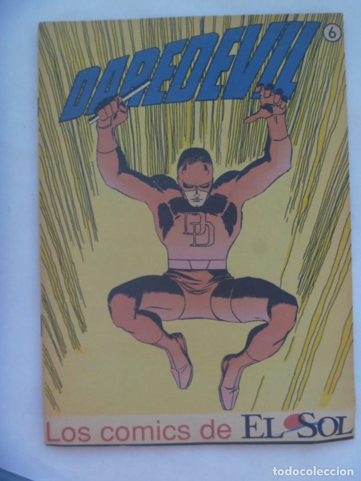 C&oacute;mics: LOS COMIC DE EL SOL , N&ordm; 6: DAREDEVIL, E HOMBRE SIN MIEDO .MARVEL COMICS FORUM. JAN , ETC - Foto 1