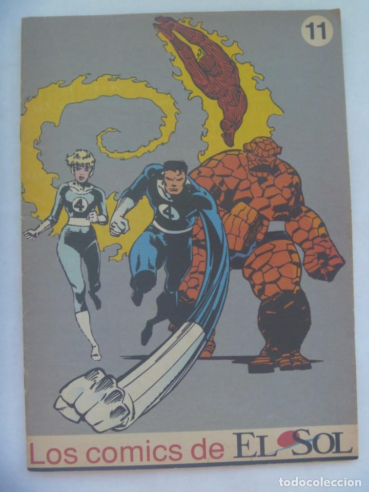 C&oacute;mics: LOS COMIC DE EL SOL , N&ordm; 11: LOS 4 FANTASTICOS .MARVEL COMICS FORUM. JAN , ETC - Foto 1