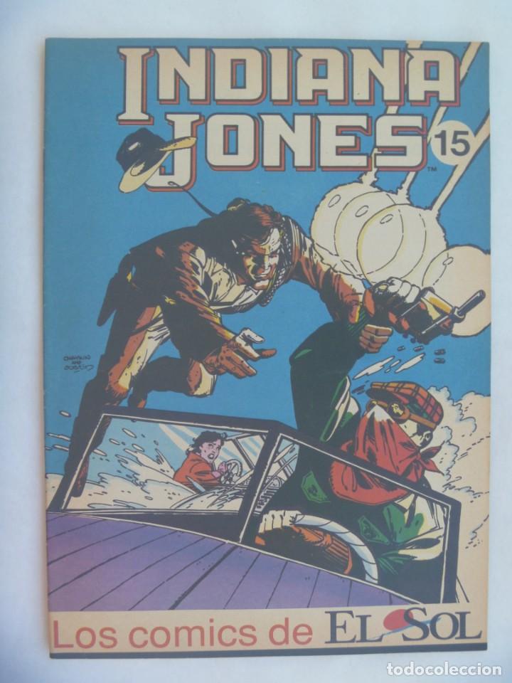 C&oacute;mics: LOS COMIC DE EL SOL , N&ordm; 15: INDIANA JONES .MARVEL COMICS FORUM. JAN , ETC - Foto 1