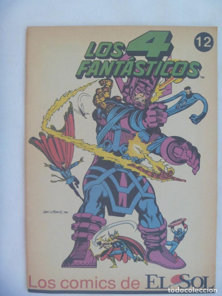 C&oacute;mics: LOS COMIC DE EL SOL , N&ordm; 12 : LOS 4 FANTASTICOS .MARVEL COMICS FORUM. JAN , ETC - Foto 1