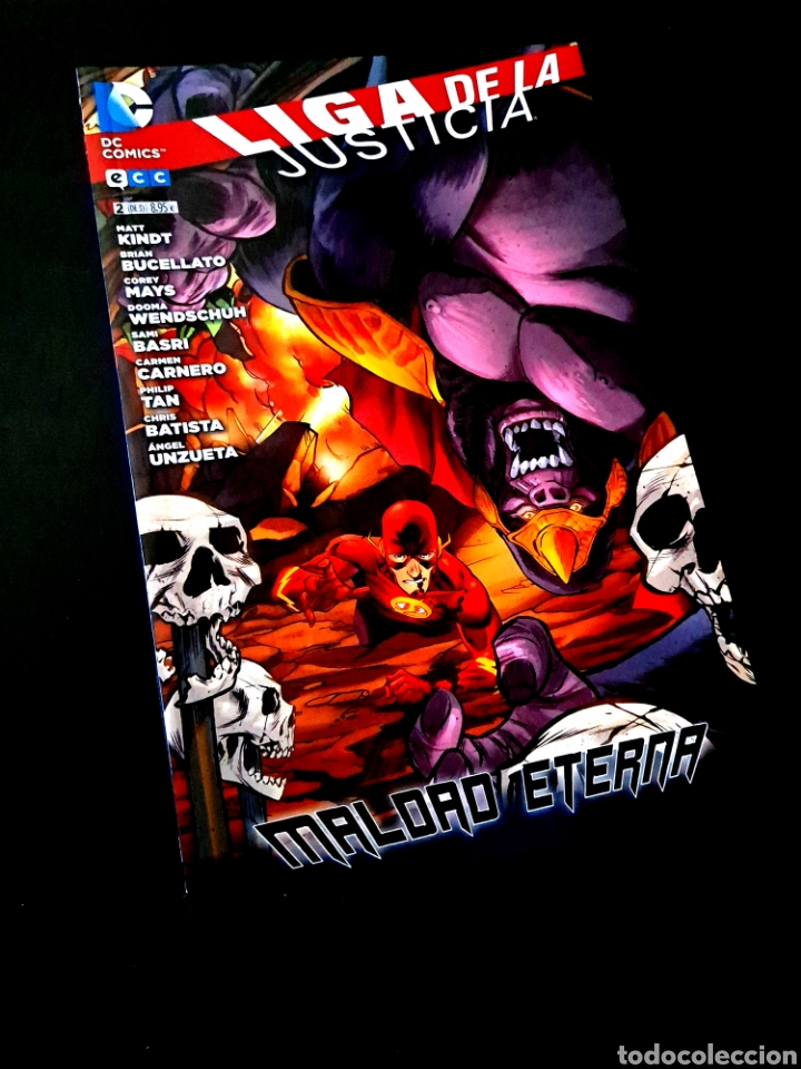 C&oacute;mics: DE KIOSCO LIGA DE LA JUSTICIA MALDAD ETERNA 2 ECC DC COMICS - Foto 1
