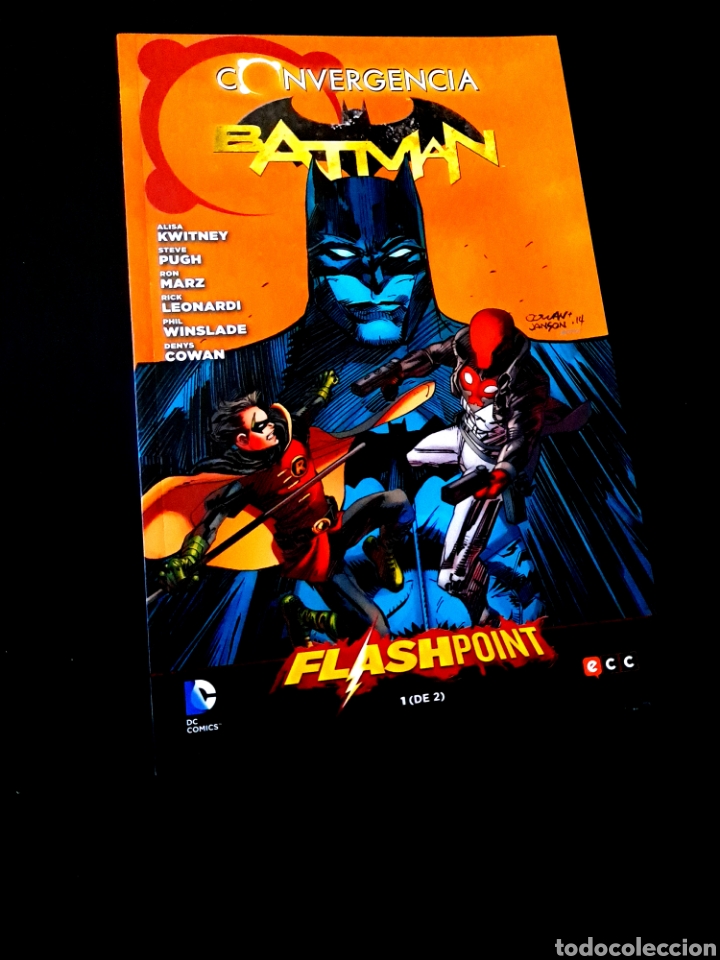 C&oacute;mics: DE KIOSCO BATMAN CONVERGENCIA FLASHPOINT 1 ECC DC COMICS - Foto 1