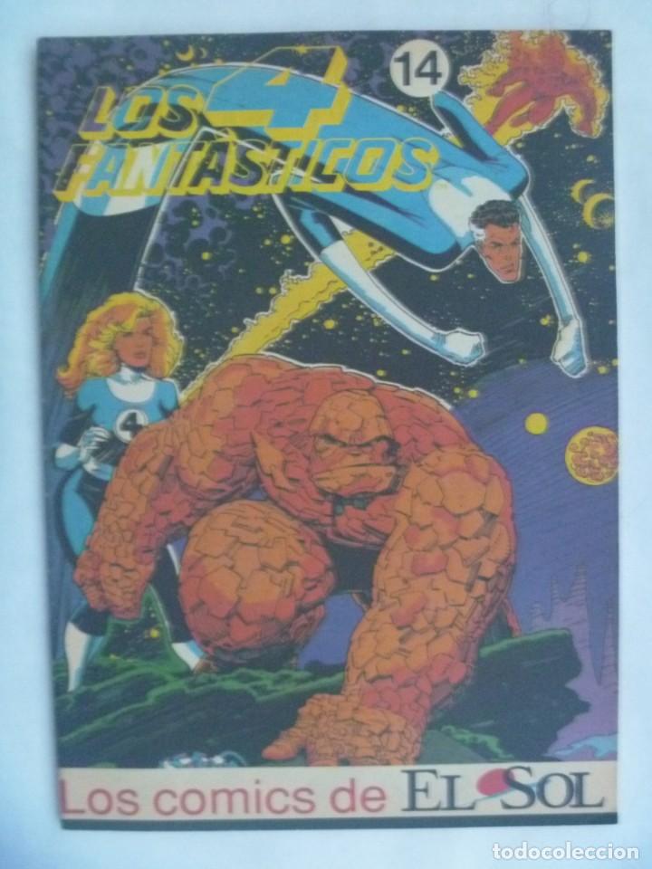 C&oacute;mics: LOS COMIC DE EL SOL , N&ordm; 14 : LOS 4 FANTASTICOS .MARVEL COMICS FORUM , ETC - Foto 1