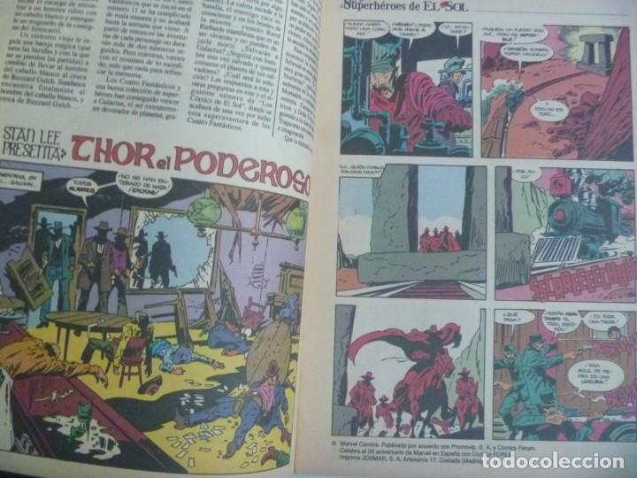 C&oacute;mics: LOS COMIC DE EL SOL , N&ordm; 14 : LOS 4 FANTASTICOS .MARVEL COMICS FORUM , ETC - Foto 2
