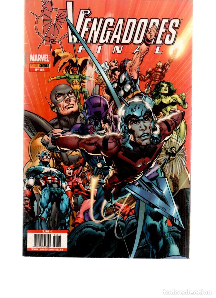 C&oacute;mics: LOS VENGADORES FINAL N&Uacute;MERO 86 - PANINI - Foto 1