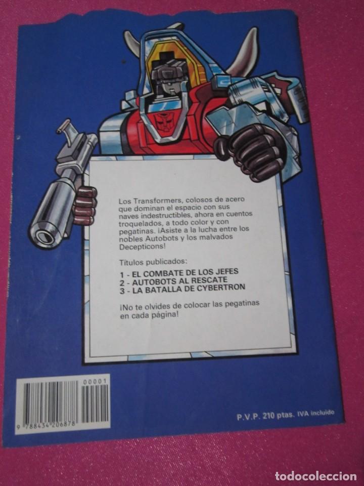 C&oacute;mics: TRANSFORMERS EL COMBATE DE LOS JEFES 1988 L18 - Foto 5