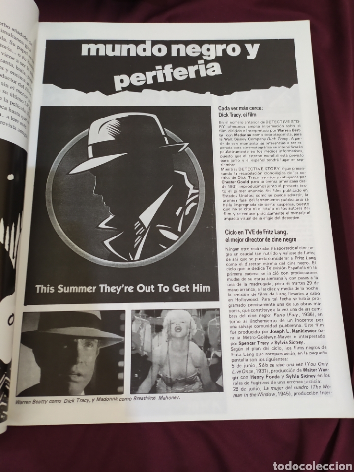 C&oacute;mics: Detective Story Dick Tracy n&ordm; 4. New comic 1990 - Foto 2