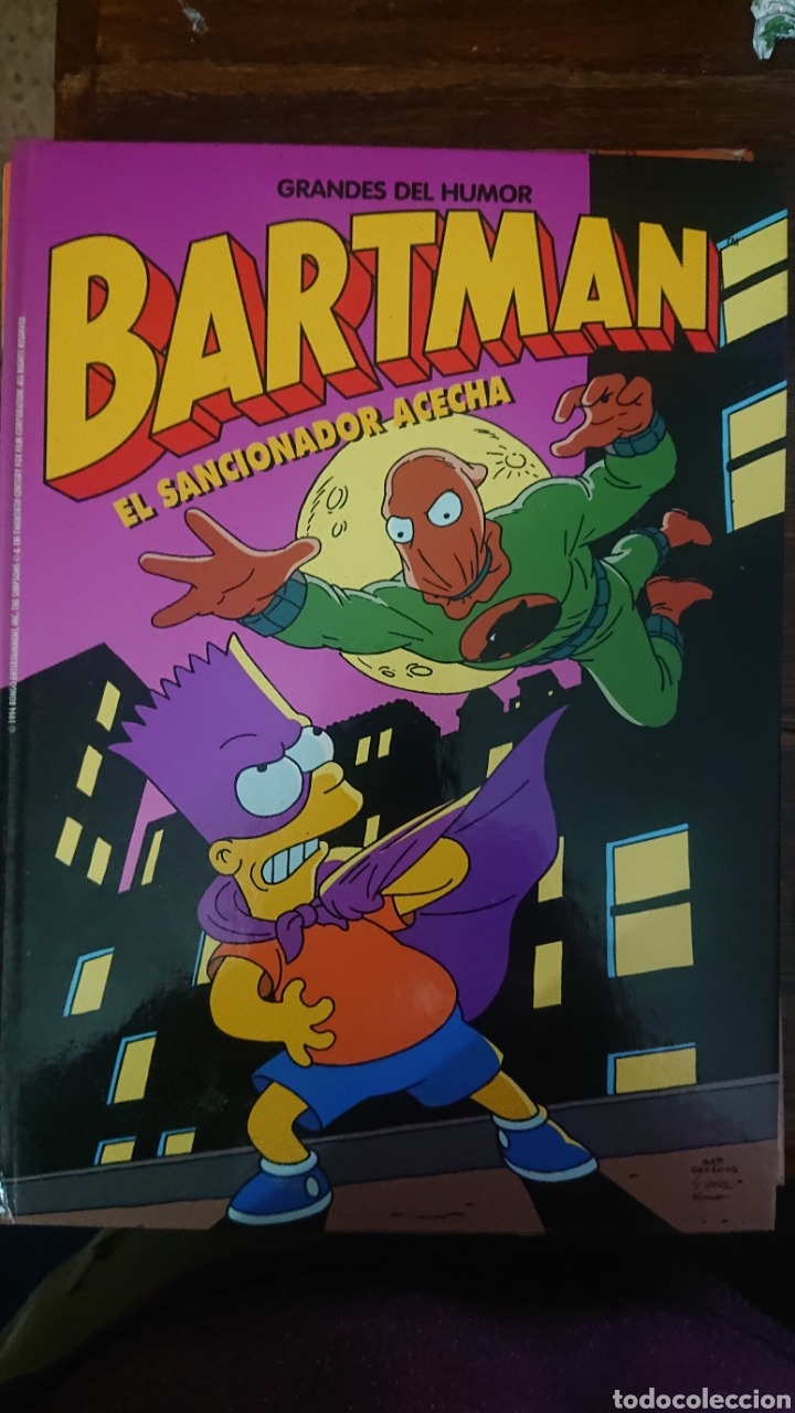 C&oacute;mics: LIBRO COMIC GRANDES DEL HUMOR BARTMAN EL SANCIONADOR ACECHA - Foto 1