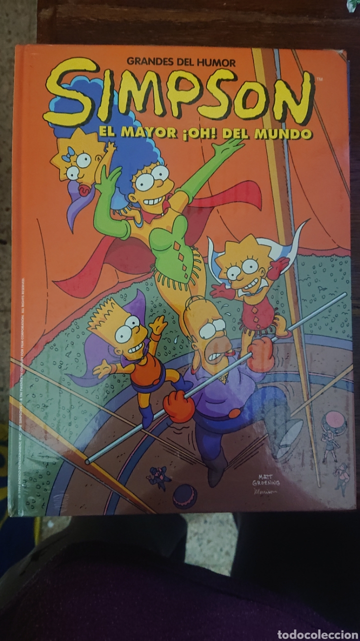 C&oacute;mics: LIBRO COMIC GRANDES DEL HUMOR SIMPSON EL MAYOR &iexcl;OH! DEL MUNDO - Foto 1