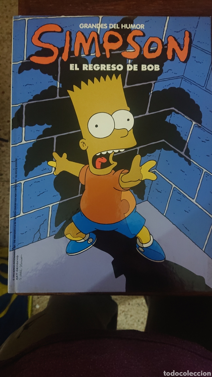 C&oacute;mics: LIBRO COMIC GRANDES DEL HUMOR SIMPSON EL REGRESO DE BOB - Foto 1