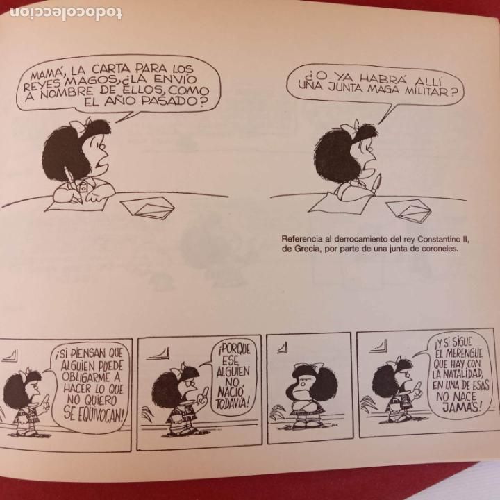 C&oacute;mics: MAFALDA INEDITA - 1988 - QUINO - Foto 5