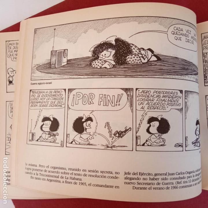 C&oacute;mics: MAFALDA INEDITA - 1988 - QUINO - Foto 6