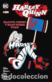C&oacute;mics: HARLEY QUINN BLANCO, NEGRO Y ROJO SOBRE TODO - ECC - CARTONE - IMPECABLE - MTFA - Foto 1