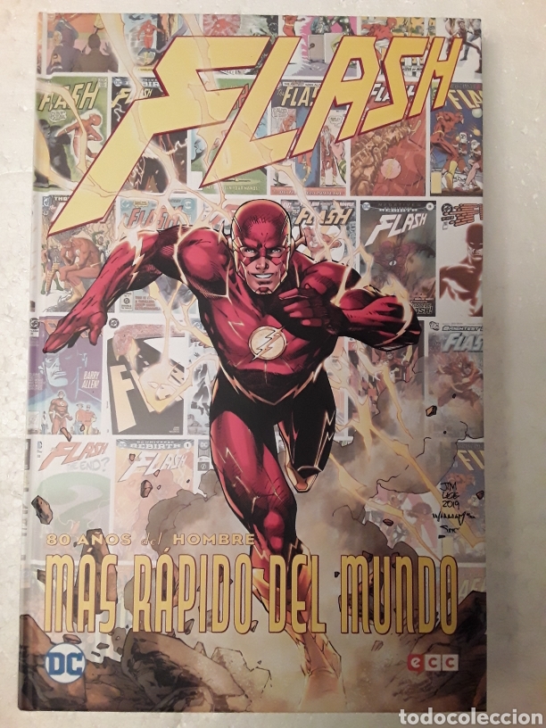 C&oacute;mics: Flash: 80 a&ntilde;os del hombre m&aacute;s r&aacute;pido del mundo - ECC c&oacute;mics