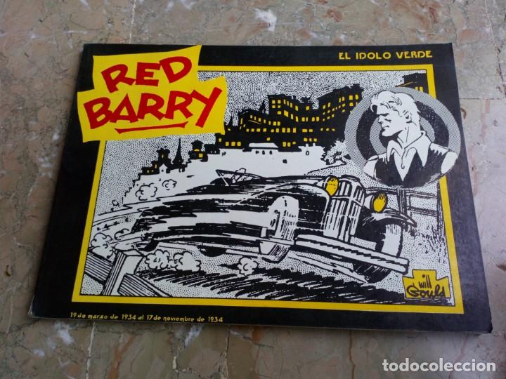 C&oacute;mics: RED BARRY, EL &Iacute;DOLO VERDE, EDICIONES B.O. 1982 - Foto 1