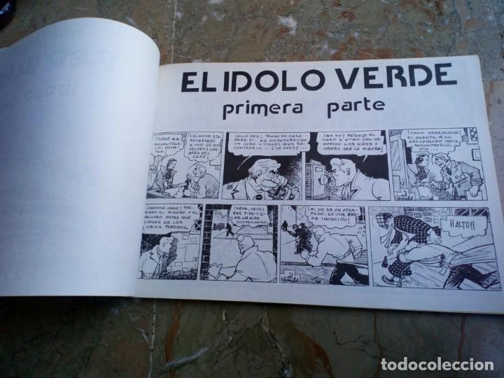 C&oacute;mics: RED BARRY, EL &Iacute;DOLO VERDE, EDICIONES B.O. 1982 - Foto 3