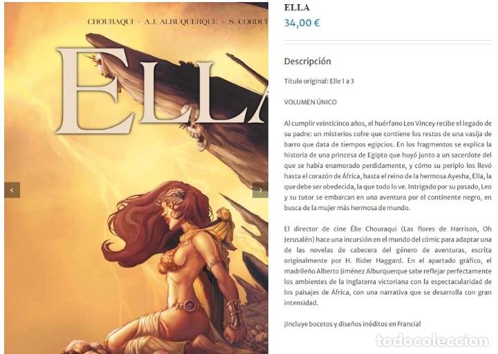 C&oacute;mics: ELLA - Edici&oacute;n integral - YERMO ed. a&ntilde;o 2014 - NUEVO - Foto 2