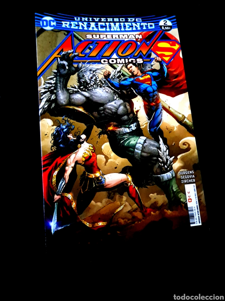 C&oacute;mics: DE KIOSCO UNIVERSO DC RENACIMIENTO 2 SUPERMAN ACTION COMICS ECC DC - Foto 1