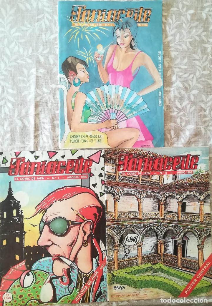 C&oacute;mics: PANIACEITE EL COMIC DE JAEN 0,1,2 - Foto 1