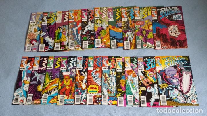 C&oacute;mics: MAXISERIE COMPLETA 21 GRAPAS, SILVER SURFER, MARVEL COMICS FORUM, ESTADO NUEVO - Foto 1