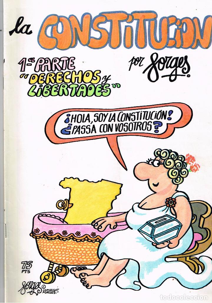 C&oacute;mics: La Constituci&oacute;n. Forges. n&ordm; 1 - Foto 1