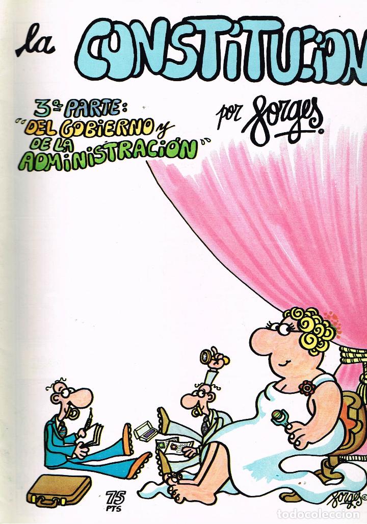 C&oacute;mics: La Constituci&oacute;n. Forges. n&ordm; 3 - Foto 1