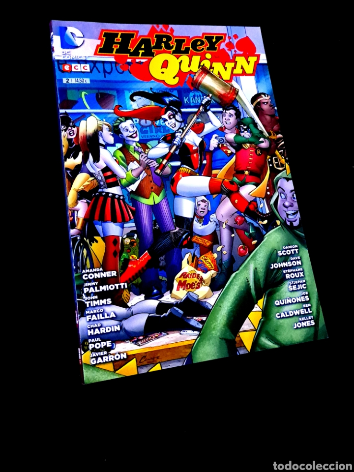 C&oacute;mics: DE KIOSCO HARLEY QUINN 2 ECC DC COMICS - Foto 1