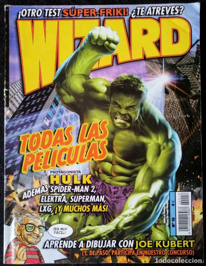C&oacute;mics: WIZARD N&ordm; 18 - LA REVISTA DE COMICS - HULK - 2003 - Foto 1
