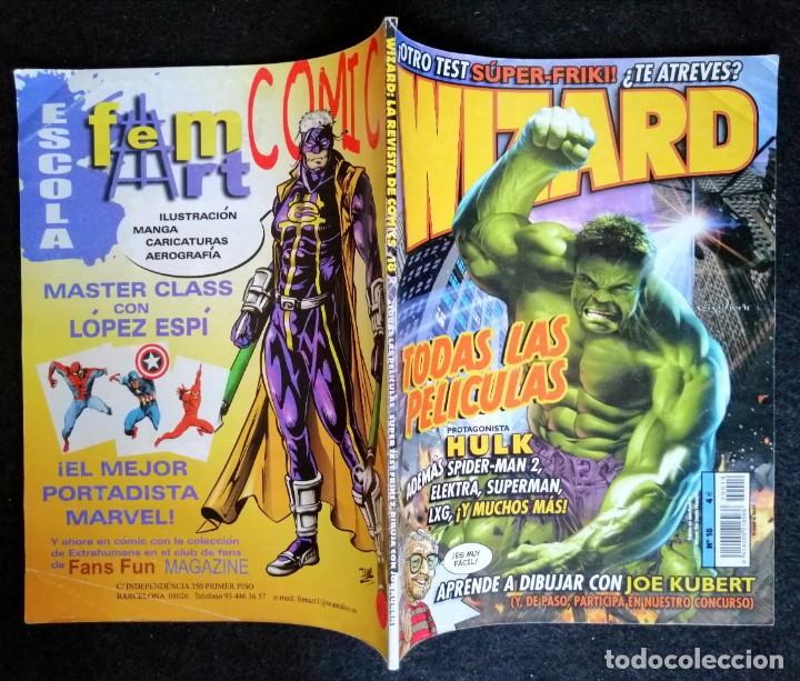 C&oacute;mics: WIZARD N&ordm; 18 - LA REVISTA DE COMICS - HULK - 2003 - Foto 2