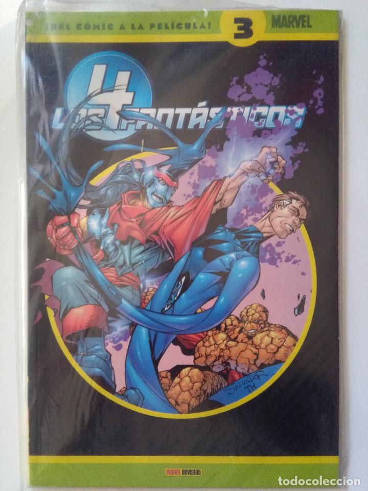 C&oacute;mics: LOS 4 FANTASTICOS 3-DEL COMIC A LA PELICULA -PANINI - Foto 1