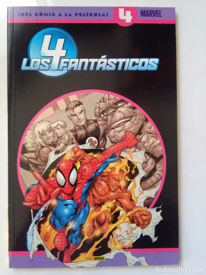 C&oacute;mics: LOS 4 FANTASTICOS DEL COMIC A LA PELICULA 4 - PANINI - Foto 1