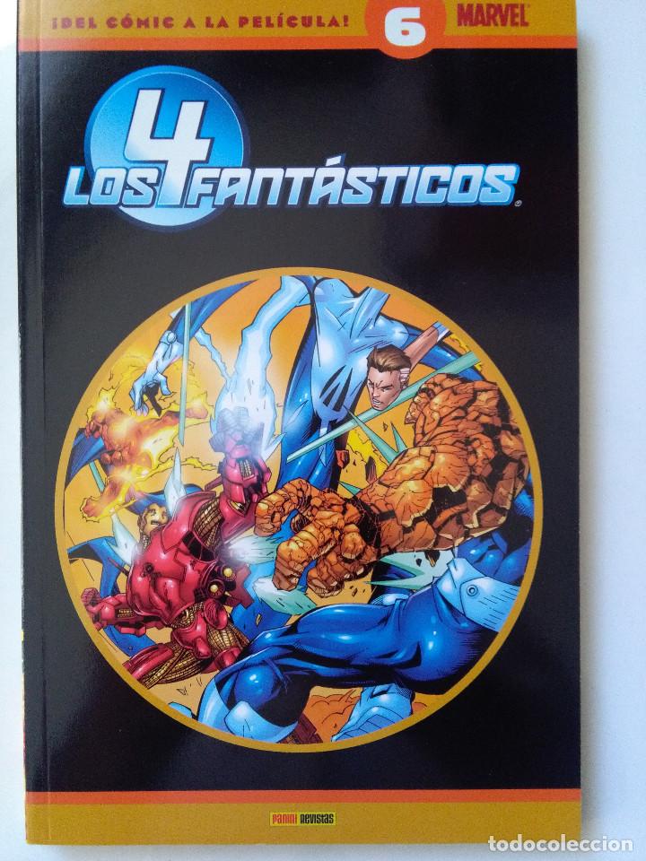 C&oacute;mics: LOS 4 FANTASTICOS DEL COMIC A LA PELICULA 6 - PANINI - Foto 1