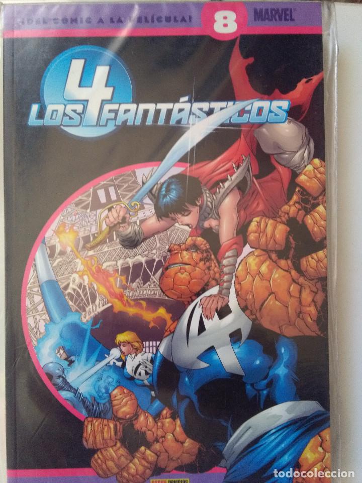 C&oacute;mics: LOS 4 FANTASTICOS DEL COMIC A LA PELICULA 8 - PANINI - Foto 1