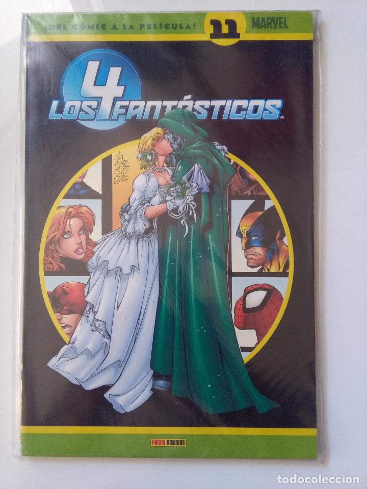 C&oacute;mics: LOS 4 FANTASTICOS DEL COMIC A LA PELICULA 11 - PANINI - Foto 1
