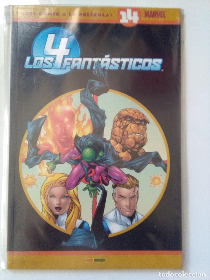 C&oacute;mics: LOS 4 FANTASTICOS DEL COMIC A LA PELICULA 14 - PANINI - Foto 1