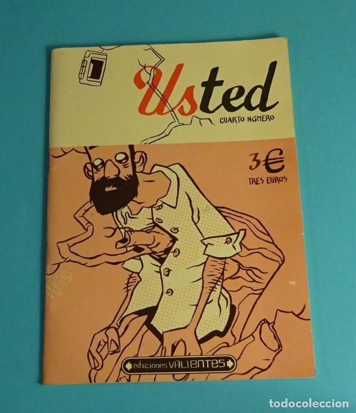 C&oacute;mics: FANZINE USTED. CUARTO N&Uacute;MERO. EDICIONES VALIENTES. OTO&Ntilde;O 2007 - Foto 1