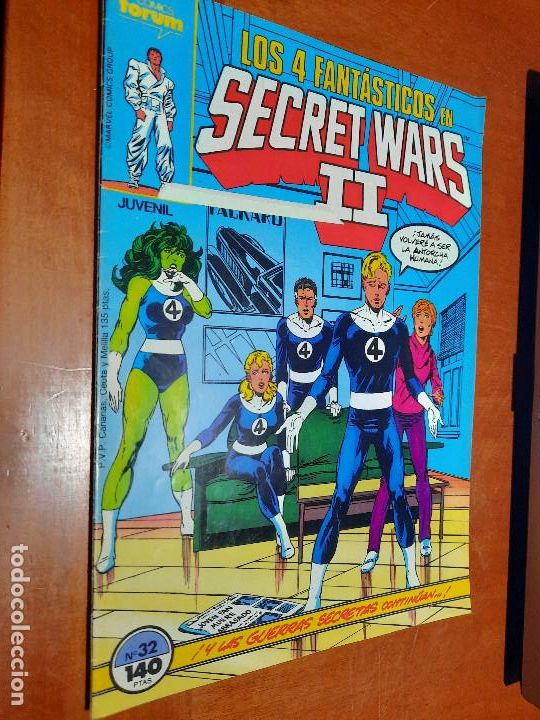 Fumetti: SECRET WARS II. 32. GRAPA. BUEN ESTADO PERO LE FALTA UN TROCITO EN PRIMERA P&Aacute;GINA