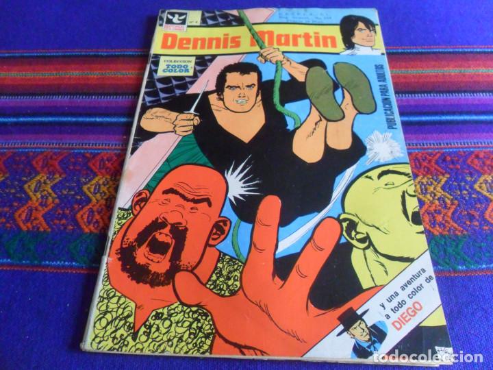 C&oacute;mics: DENNIS MARTIN N&ordm; 6. EDITORIAL COLUMBA 1972. 10 PTS. - Foto 1