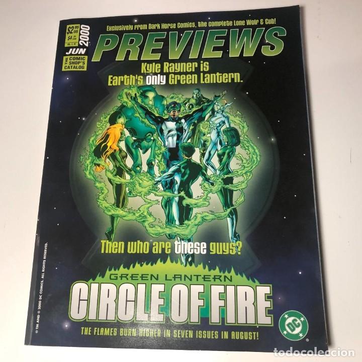 C&oacute;mics: CATALOGO PREVIEWS - SPAWN GREEN LATERN - JUNIO 2000 - Foto 1