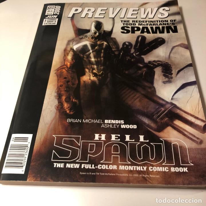 C&oacute;mics: CATALOGO PREVIEWS - SPAWN GREEN LATERN - JUNIO 2000 - Foto 2