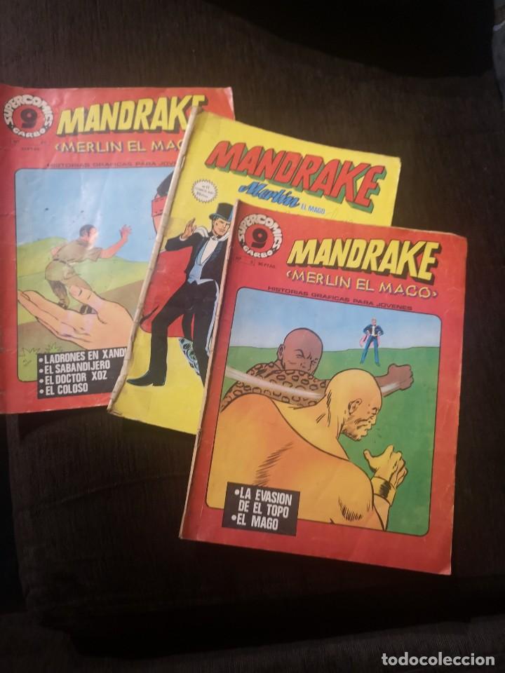 C&oacute;mics: 3 C&oacute;mics Mandrake,Merl&iacute;n el Mago - Foto 1