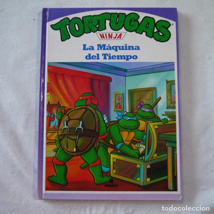 C&oacute;mics: TORTUGAS NINJA - LA M&Aacute;QUINA DEL TIEMPO - MULTILIBRO - 1991 - Foto 1