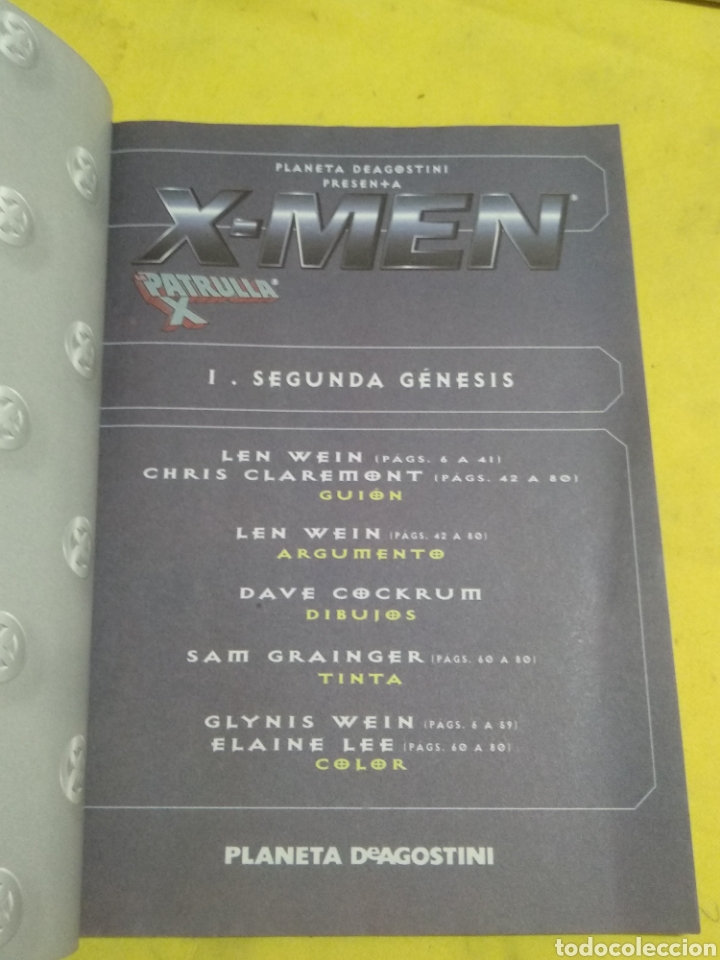 C&oacute;mics: COMIC MARVEL X-MEN PATRULLA X SEGUNDA GENESIS - Foto 2