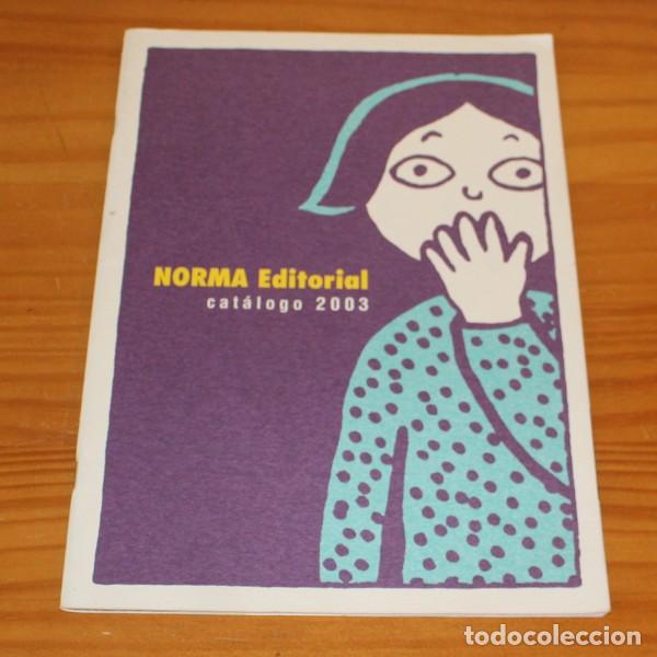 C&oacute;mics: NORMA EDITORIAL CATALOGO 2003. THORGAL, AZPIRI, ENKI BILAL, WILL EISNER, MOEBIUS...50 PGS. - Foto 1
