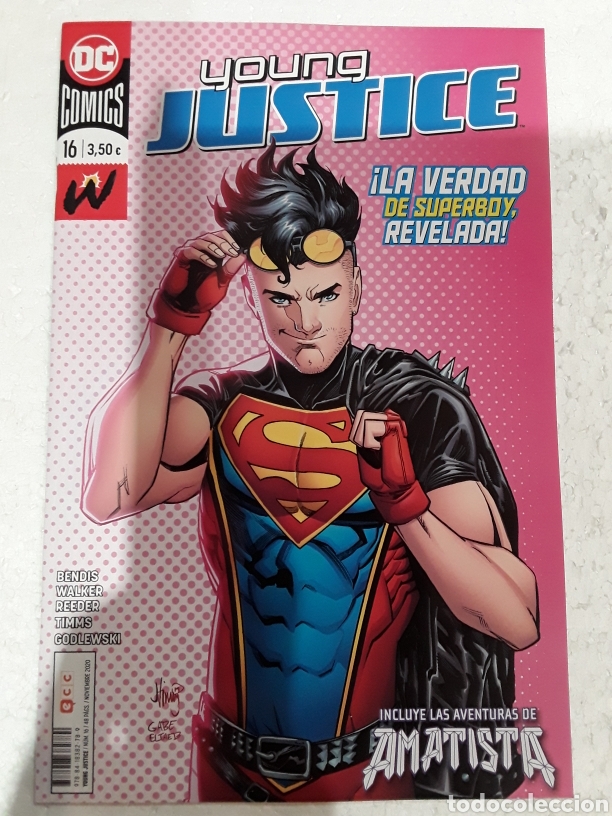 C&oacute;mics: Young Justice 16 (grapa) - Bendis, Walker, Reeder, Timms, Godlewsi - ECC c&oacute;mics - Foto 1