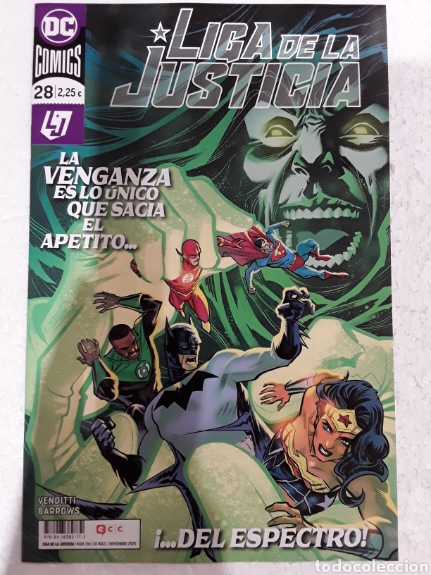 C&oacute;mics: Liga de la justicia 106 / 28 (grapa) - Venditti, Barrows - ECC c&oacute;mics - Foto 1