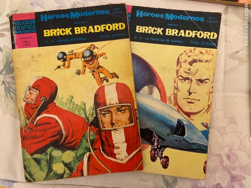 C&oacute;mics: BRICK BRADFORD N&ordm; 4 Y 6 SE VENDEN SUELTOS - Foto 1
